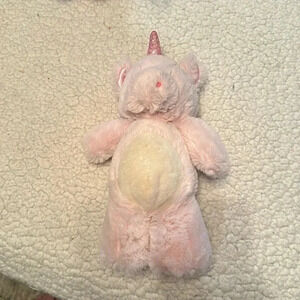 Kelly Baby Pink Unicorn Rattle‎ Plush Toy